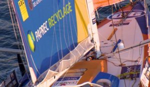 Day 5 : Armel Le Cléach is the first to gybe / Vendée Globe