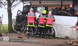 Pas-de-Calais : un mort et trois blessés graves dans un accident impliquant un bus scolaire