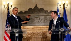 Accueil des réfugiés, réforme économiques : Barack Obama fait l'éloge de la Grèce