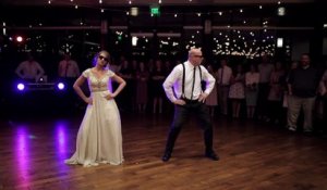 Cette mariée et son père font une danse impressionnante