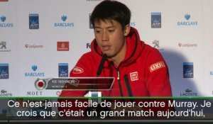Masters - Nishikori : "Un grand match pour nous deux"