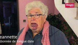 Réactions de lecteurs au nouveau Vosges Matin : Jeannette, abonnée de longue date