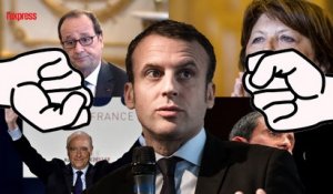 Emmanuel Macron, punching ball des politiques