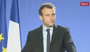 Emmanuel Macron : "Je suis candidat à la présidence de la République"