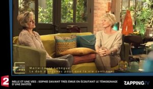 Mille et une vies : Sophie Davant très émue par le témoignage d’une invitée