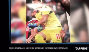Mario Balotelli se moque et insulte le gardien de l’OGC Nice Yoan Cardinale (Vidéo)