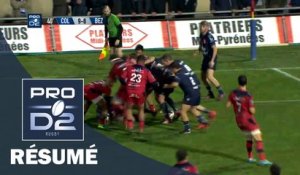 PRO D2 - Résumé Colomiers-Béziers: 15-12 - J11 - Saison 2016/2017