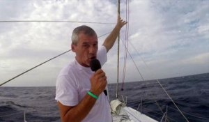 D14 : Why the sails need to be properly furled for Sébastien Destremau / Vendée Globe