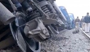 Accident de train en Inde : au moins 90 morts