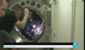 Le Français Thomas Pesquet bien arrivé dans la Station spatiale internationale