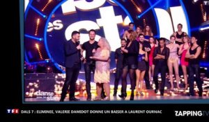 DALS 7 : Eliminée, Valérie Damidot donne un baiser à Laurent Ournac (vidéo)