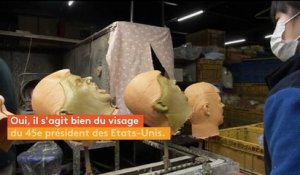 Japon : une usine fabrique des masques à l'effigie de Donald Trump
