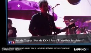 Green Day s'attaque à Donald Trump lors des American Music Awards