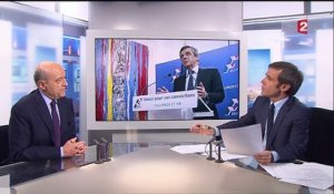 "Le programme de François Fillon est d'une très grande brutalité sociale", affirme Alain Juppé sur France 2