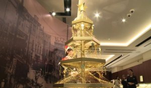 Japon: un sapin de Noël en or à plus de 1,6 million d'euros