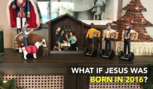 Une crèche de Noël version hipster : si Jésus était né en 2016