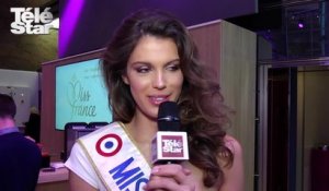 Iris Mittenaere : son interview  lors de la conférence de presse Miss France 2017