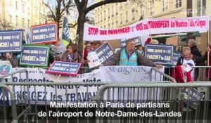 Manifestation de partisans d'un aéroport à Notre-Dame-des-Landes