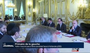 Valls n'exclut pas d'être candidat face à Hollande