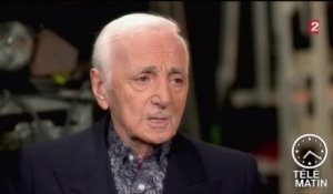 Echos - Wiliam Leymergie a rencontré Charles Aznavour
