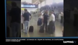 Crash en Colombie : Les dernières images de l’équipe de football avant de monter dans l’avion (Vidéo)