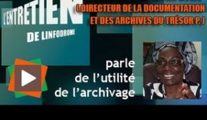 Utilité des archives au Trésor public : Mme Lydie Baroan explique tout