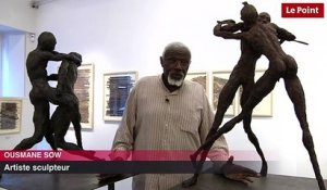 Vidéo : Ousmane Sow explique le processus de création des "Nouba."