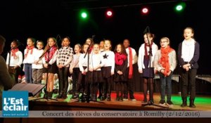 Les élèves du conservatoire en concert à Romilly