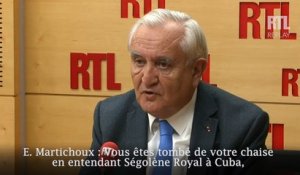 Propos polémiques de Royal sur Fidel Castro : "C'est une faute morale et politique", estime Raffarin