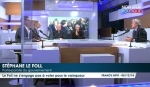 Primaire à gauche : Stéphane Le Foll soutiendra-t-il Manuel Valls ?