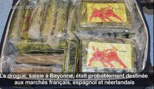 Une tonne de cocaïne saisie à Bayonne, 10 interpellations