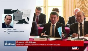 Bernard Cazeneuve nommé Premier Ministre
