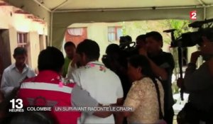 Crash en Colombie : un rescapé témoigne