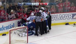 Hockey : Il s'est mis KO après ce coup sévère