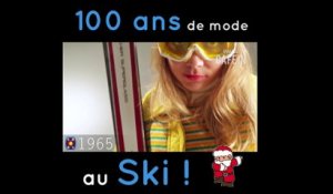 L'évolution de la mode en 100 ans chez les skieurs