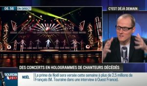La chronique d'Anthony Morel: Des concerts en hologrammes de chanteurs décédés - 12/12