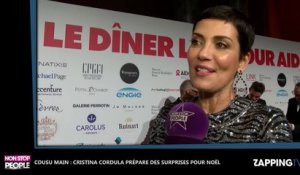 Cousu main : Cristina Cordula prépare des surprises pour Noël (Exclu Vidéo)