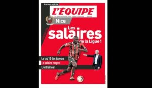 Foot - L1 : Les salaires de la Ligue 1 dans L'Equipe