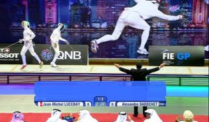 Grand Prix épée homes Doha - Demi finale Jean Michel Lucenay / Alexandre Bardenet