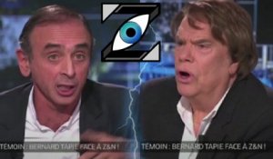 [Zap Télé] CLASH "Je vais me lever et t'en mettre une !" - É. Zemmour vs B. Tapie  (15/12/16)