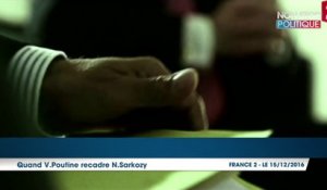 Vladimir Poutine à Nicolas Sarkozy "Tu continues sur ce ton et je t’écrase"