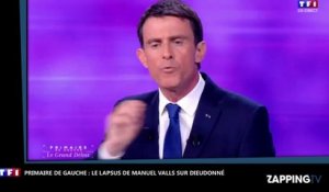 Primaire de gauche : Le lapsus de Manuel Valls sur Dieudonné, Twitter s’enflamme (Vidéo)