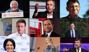 Primaire de la gauche: neuf candidats, six ambiances