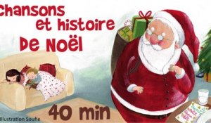 10 chansons de Noël + 1 histoire - 40 min pour les enfants