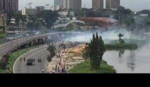 Marche de l'opposition: la police disperse les manifestants à coup de gaz lacrymogène