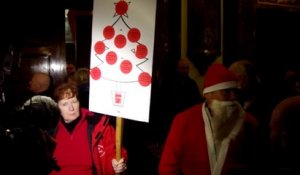 Charleroi : action syndicale au vote du budget