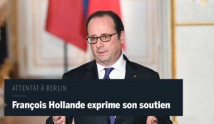 François Hollande s'exprime au lendemain de l'attentat à Berlin