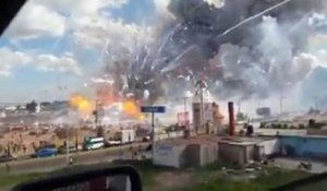 L'explosion d'un marché de feux d'artifice fait des dizaines de morts au Mexique