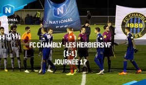 J17 : FC Chambly - Les Herbiers VF (1-1), le résumé