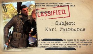 Sniper Elite 4 - Bande-annonce Karl Fairburne